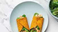 Whole Grain Chicken + Lemon Dill Hummus Wrap Whole Grain Chicken + Lemon Dill Hummus Wrap