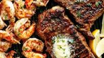 Garlic Butter Grilled Steak & Shrimp Garlic Butter Grilled Steak & Shrimp