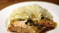 Beer Poached Salmon in the Romertopf Beer Poached Salmon in the Romertopf