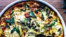 Oven-Baked Frittata with Veggies Oven-Baked Frittata with Veggies