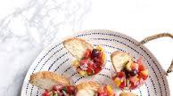 Olive Bruschetta Appetizer Cups Olive Bruschetta Appetizer Cups