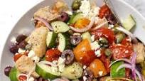 Greek-Style Panzanella Bread Salad Recipe Greek-Style Panzanella Bread Salad Recipe