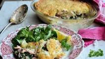Salmon & Vegetable Cheesy Bake Salmon & Vegetable Cheesy Bake