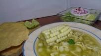 Receta de Pozole verde de pollo con elote Receta de Pozole verde de pollo con elote