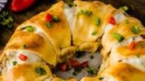 Cream Cheese and Sausage Crescent Roll Ring Cream Cheese and Sausage Crescent Roll Ring