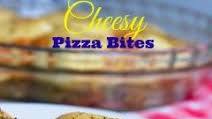Cheesy Pizza Bites Cheesy Pizza Bites