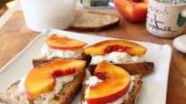 Peach Brulee Burrata Bruschetta Peach Brulee Burrata Bruschetta