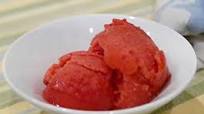 Strawberry Sorbet Strawberry Sorbet