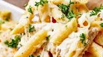 Chicken Alfredo Pasta Bake Chicken Alfredo Pasta Bake