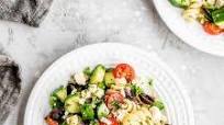Vegan Greek Pasta Salad Vegan Greek Pasta Salad