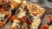 Lebanese Pizza with Akawie Cheese Lebanese Pizza with Akawie Cheese