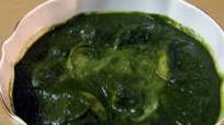 Potato Spinach Curry आलू पालक की तरी Potato Spinach Curry आलू पालक की तरी