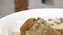 Pork Tenderloin With Sour Cream and Mushroom Sauce Pork Tenderloin With Sour Cream and Mushroom Sauce