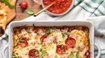 3 Cheese Pizza Chicken Bake 3 Cheese Pizza Chicken Bake