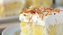 Triple Coconut Poke Cake Triple Coconut Poke Cake