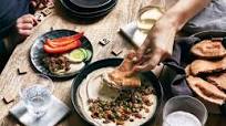 Creamy Hummus with Spiced Ground Beef Creamy Hummus with Spiced Ground Beef