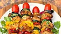 Easy, Air Fryer Grilled Chicken Kebabs Easy, Air Fryer Grilled Chicken Kebabs