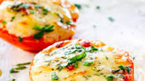 Baked Parmesan Tomatoes Baked Parmesan Tomatoes