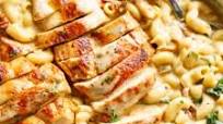 Tuscan Chicken Mac And Cheese (ONE POT, STOVE TOP) Tuscan Chicken Mac And Cheese (ONE POT, STOVE TOP)