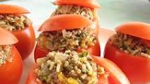 Stuffed Tomatoes With Mince and Rice Stuffed Tomatoes With Mince and Rice