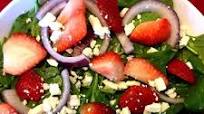 Spinach Strawberry Feta Salad Spinach Strawberry Feta Salad