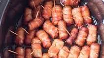 Crockpot Bacon Wrapped Smokies Crockpot Bacon Wrapped Smokies