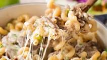 One Pot Philly Cheesesteak Pasta One Pot Philly Cheesesteak Pasta