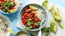 Slow cooker vegan bean chilli Slow cooker vegan bean chilli