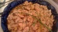 Chinese steamed minced pork with dry salted fish Chinese steamed minced pork with dry salted fish