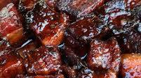 Maple Bourbon Pork Belly Burnt Ends Maple Bourbon Pork Belly Burnt Ends