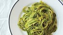 Ligurian Pesto with Spaghetti Ligurian Pesto with Spaghetti