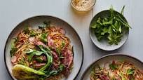 Soba Noodle and Steak Salad With Ginger-Lime Dressing Soba Noodle and Steak Salad With Ginger-Lime Dressing
