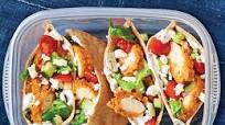 Fried Chicken Pitas Fried Chicken Pitas