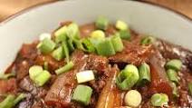 Braised Eggplants with Mince Meat Sauce Braised Eggplants with Mince Meat Sauce