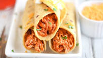 3-Ingredient Crock-Pot Chicken Tacos 3-Ingredient Crock-Pot Chicken Tacos