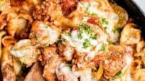 Cheesy Tortellini and Sausage Bake Cheesy Tortellini and Sausage Bake