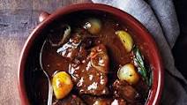 Slow-cooked beef cheek in red wine Slow-cooked beef cheek in red wine