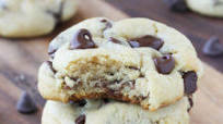Cream Cheese Chocolate Chip Cookies {And A Birthday Wish} Cream Cheese Chocolate Chip Cookies {And A Birthday Wish}