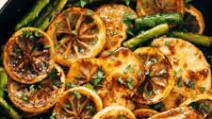 5 Ingredient Lemon Chicken with Asparagus 5 Ingredient Lemon Chicken with Asparagus