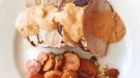 Blackened Pork Tenderloin with Adobe Cream Blackened Pork Tenderloin with Adobe Cream