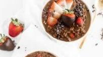 Chocolate Covered Strawberry Overnight Oats Chocolate Covered Strawberry Overnight Oats