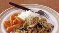 Creamy mustard pork Creamy mustard pork