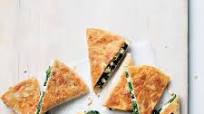 Spanakopita quesadillas Spanakopita quesadillas