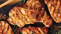 Honey Rosemary Pork Chops with Charred Carrots Honey Rosemary Pork Chops with Charred Carrots