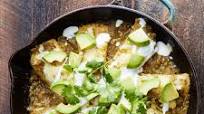 Skillet Chicken and Zucchini Enchiladas with Tomatillo Sauce Skillet Chicken and Zucchini Enchiladas with Tomatillo Sauce