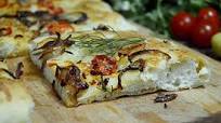 Focaccia With Cherry Tomatoes & Caramelized Onion Recipe Focaccia With Cherry Tomatoes & Caramelized Onion Recipe