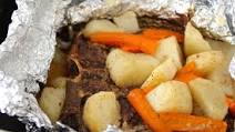 Chuck Steak and Potatoes in Foil Chuck Steak and Potatoes in Foil