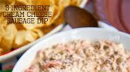 3-Ingredient Cream Cheese Sausage Dip 3-Ingredient Cream Cheese Sausage Dip
