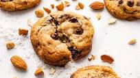 Chewy Coconut Almond Chocolate Chip Cookies Recipe Chewy Coconut Almond Chocolate Chip Cookies Recipe