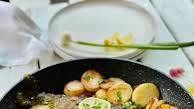 Rainbow Trout With Potatoes And Spring Garlic Rainbow Trout With Potatoes And Spring Garlic
